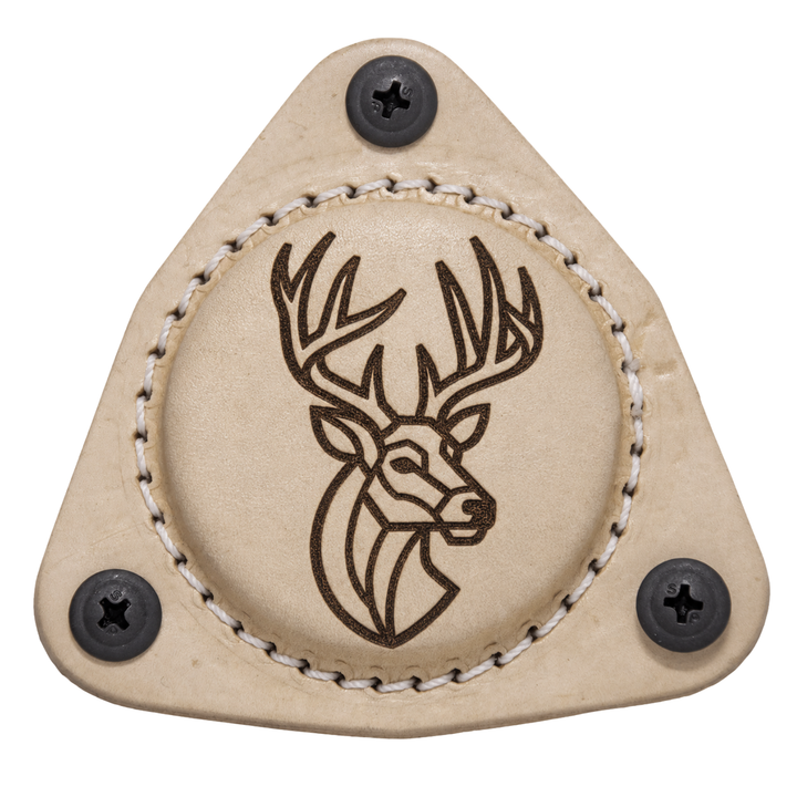 Natural leather SofHold Whitetail Buck Gun Magnet